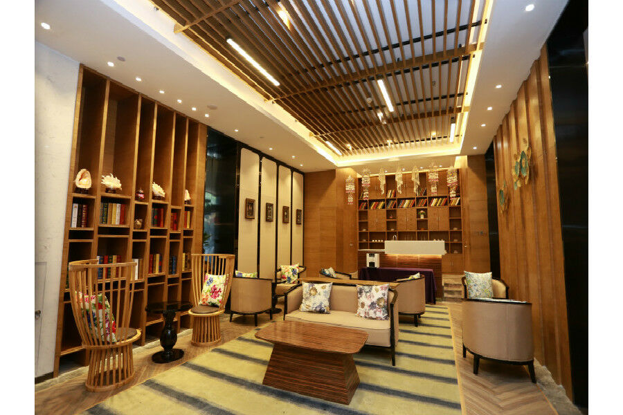 锦江都城酒店海南省政府日月广场免税店 Haikou  Extérieur photo
