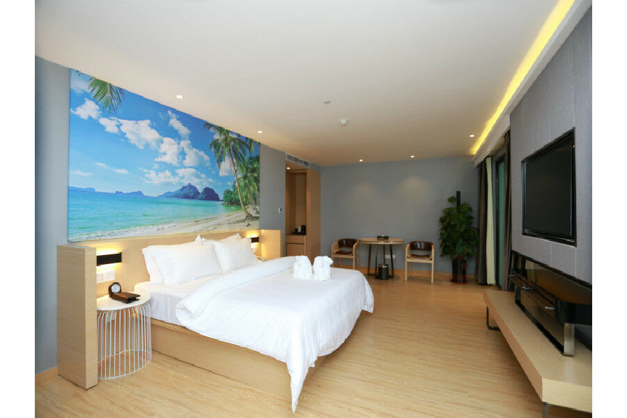 锦江都城酒店海南省政府日月广场免税店 Haikou  Extérieur photo